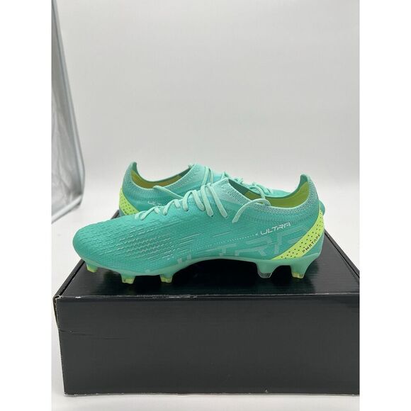 Puma Ultra Ultimate FG/AG Womens Soccer Cleats Peppermint White 107215-03 SZ 7.5 - Picture 7 of 11